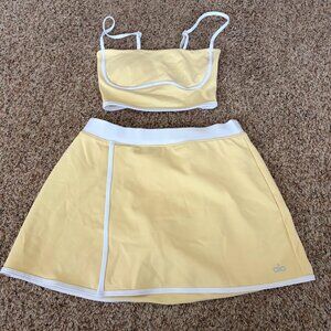 Alo Streamline Skirt and Tank Set